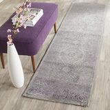 Safavieh multifunctioneel tapijt voor binnen Vintage 62 X 240 cm Grijs/Lavendel