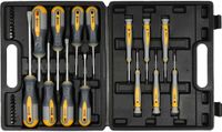 Vorel 60785 - Schroevendraaier Set - 32 Delen - Ergonomische Handvatten - CrV Staal