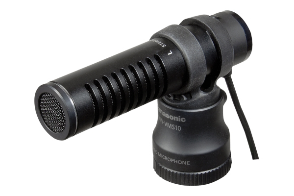 Panasonic VW-VMS10 - Digital Camcorder Microphone - Black