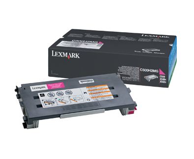 Lexmark C500, X500, X502 Magenta Toner Cartridge - 3K Pages
