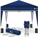 Tillvex – Tonnelle de jardin 3 x 3 m déperlant – Tente pliante à hauteur réglable – Protection UV 50+ – Sac de transport inclus