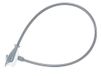 Prophete Kabelslot, omkeerbare sleutel ketting L: 65 cm, Ø: 8 mm, Sich.Stand 2, grijs