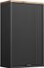 Vicco Badkamerkast Eliza, Zwart/Viking Eik, 40 x 65 cm met 2 planken