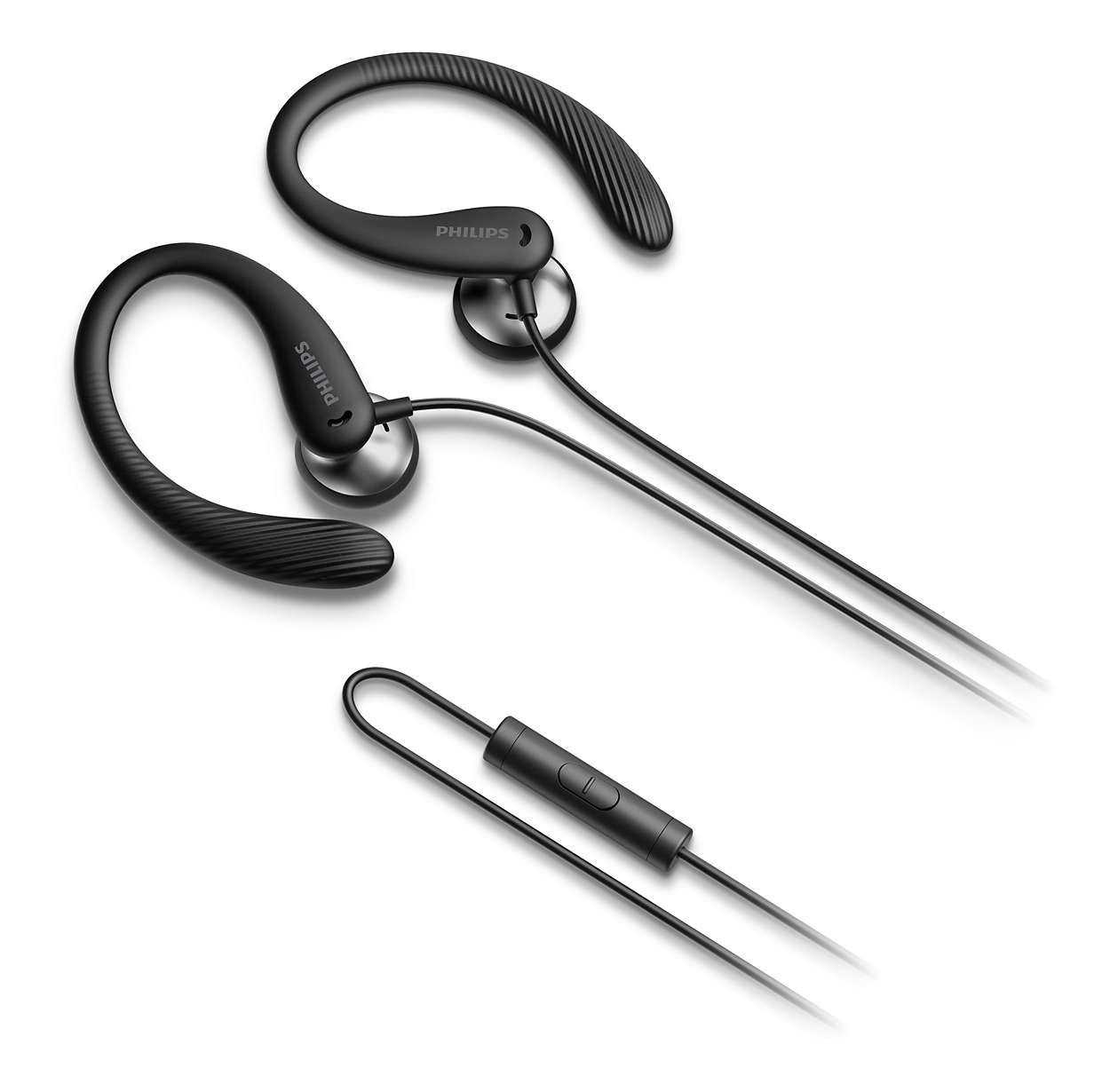 Philips TAA1105BK/00 - Bedrade In-ear Sport Headset - Zwart
