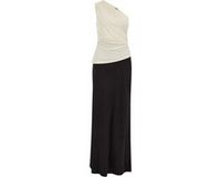 WE Fashion Dames jersey off-shoulder jurk