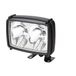HELLA 1GA 006 991-051 Halogeen-Werklamp - Double-Beam - 12/24V - Schroefaansluiting/Opbouw - 4-puntbevestiging - Ruime lichtverspreiding - Kabel: 250mm - Stekker: open kabeleinden