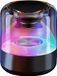 Avizar Bluetooth-luidspreker, 5W, draagbaar, met RGB-LED-verlichting, zwart
