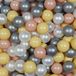 Mimii Ballen voor ballenbak 7cm 300st parel, roségoud, beige, zilver