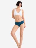 Sloggi Midislip Originals Basic Vrouwen Blauw Katoen/Elastaan Maat XL