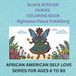 Black African Fairies Coloring Book