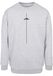 Merchcode Sweatshirt 'Think Different' grijs gemêleerd / zwart