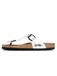 Bayton Claquette 'Mercure' noir / blanc