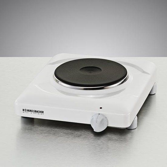 Rommelsbacher Komfoor THS1590 - Elektrische kookplaat - 1-pits - Wit