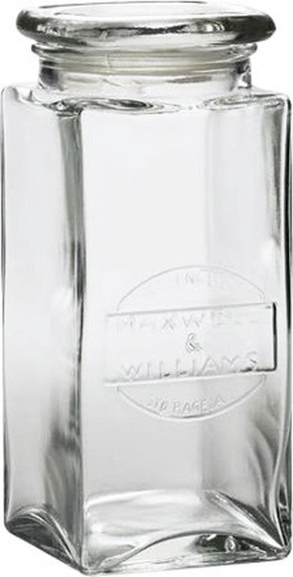 Maxwell & Williams ZY20512 Olde English voorraadpot, voorraadpot, 1,5 l, glas