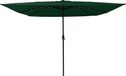 Syfax Tuinparasol Groen 295 x 295 x 245 cm Polyester en staal