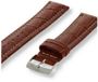 Morellato Basic Collectie Horlogeband - 20mm - Leer - Bruin - Unisex