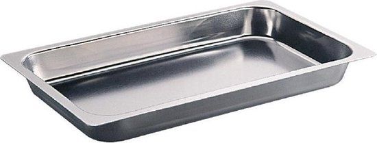 Bourgeat RVS GN1/1 Braadslede 2cm Diep K090 - 2.7L - Met Deksel