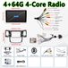 Autoradio - Système multimédia 2-DIN - Écran tactile 9 pouces - Android 15 - 4 Go RAM / 64 Go stockage - CarPlay sans fil - Navigation GPS