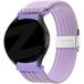 Bandz Bracelet nylon tressé Samsung Galaxy Watch 7 - 44mm (violet clair)
