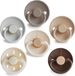 Frigg Speenset Earthy Wonder Siliconen 6 stuks 0/6 maanden