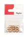 Rayher 2233406 ovale ringen 7,7 x 5,3 mm, goudkleurig, 22 stuks
