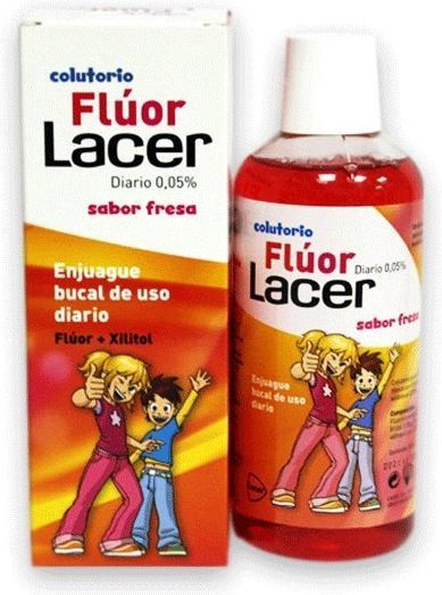 Lacer Lacera,,c/ Fluoride 0,05 Strawberry Mouthwash 500ml