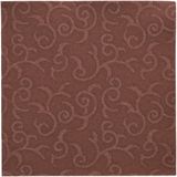 Papstar 50 Servetten ROYAL Collection 1/4 vouw 40 cm x 40 cm bruin Casali