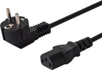 Savio Stroomkabel Cl146 Schuko Iec C13 Voor Pc-Monitor