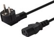 Savio Câble d'alimentation Cl146 Schuko Iec C13 Pour Pc-Moniteur