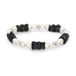 Thomas Sabo A2170-052-11-L17 Armband 925 Silber Damen Goldbär Schwarz 17cm