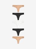Next Dames Set van 5 Microvezel Strings Zwart
