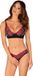 Obsessive - Kruisloze BH-Set - Zwart/Paars - XS/S