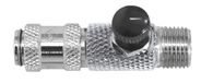 Sparmax Snelle adapter vrouwelijk, steekverbinding, staal, 1/8