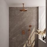 Brauer Copper Carving Thermostatische Regendoucheset Inbouw