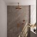 Brauer Copper Carving Thermostatische Regendoucheset Inbouw