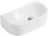 QeramiQ Pure Lavabo - 40x22x12cm - Céramique - Blanc Brillant