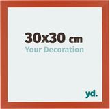 Your Decoration Cadre photo 30x30 cm MDF Orange Mura