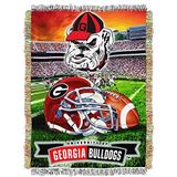 Officieel NCAA Home Field Advantage Geweven Tapijt Gooi Deken, 48" x 60", Multi Color