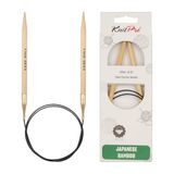 KnitPro Bamboe rondbreinaalden 100cm 6.50mm - 3st