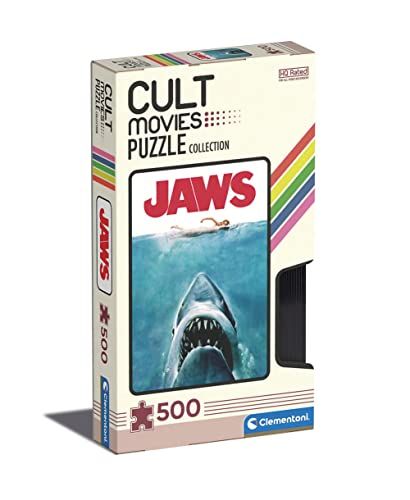 Clementoni Movies-Jaws-500 Made in Italy - 500 delen - Puzzel