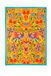 Excelsa Mexican Flowers Theedoek, 100% katoen, 70 x 50 cm, met knoopsgat