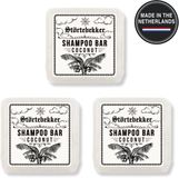 Störtebekker® Premium Shampoo Bar Kokos - Vaste shampoo voor mannen en vrouwen - 3-in-1 douchezeep voor mannen voor haar, hoofdhuid en baard - Hydraterende shampoo - veganistisch, handgemaakt - 100 g Solid Shampoo Bar Coconut