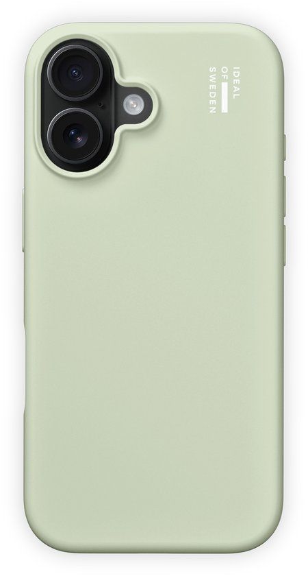 iDeal of Sweden Silicone Case met MagSafe voor de Apple iPhone 17 - Sage Green