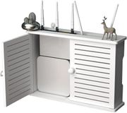 Azomor® boîte de rangement mural pour routeurs, avec organisation de câbles cachée et ventilation