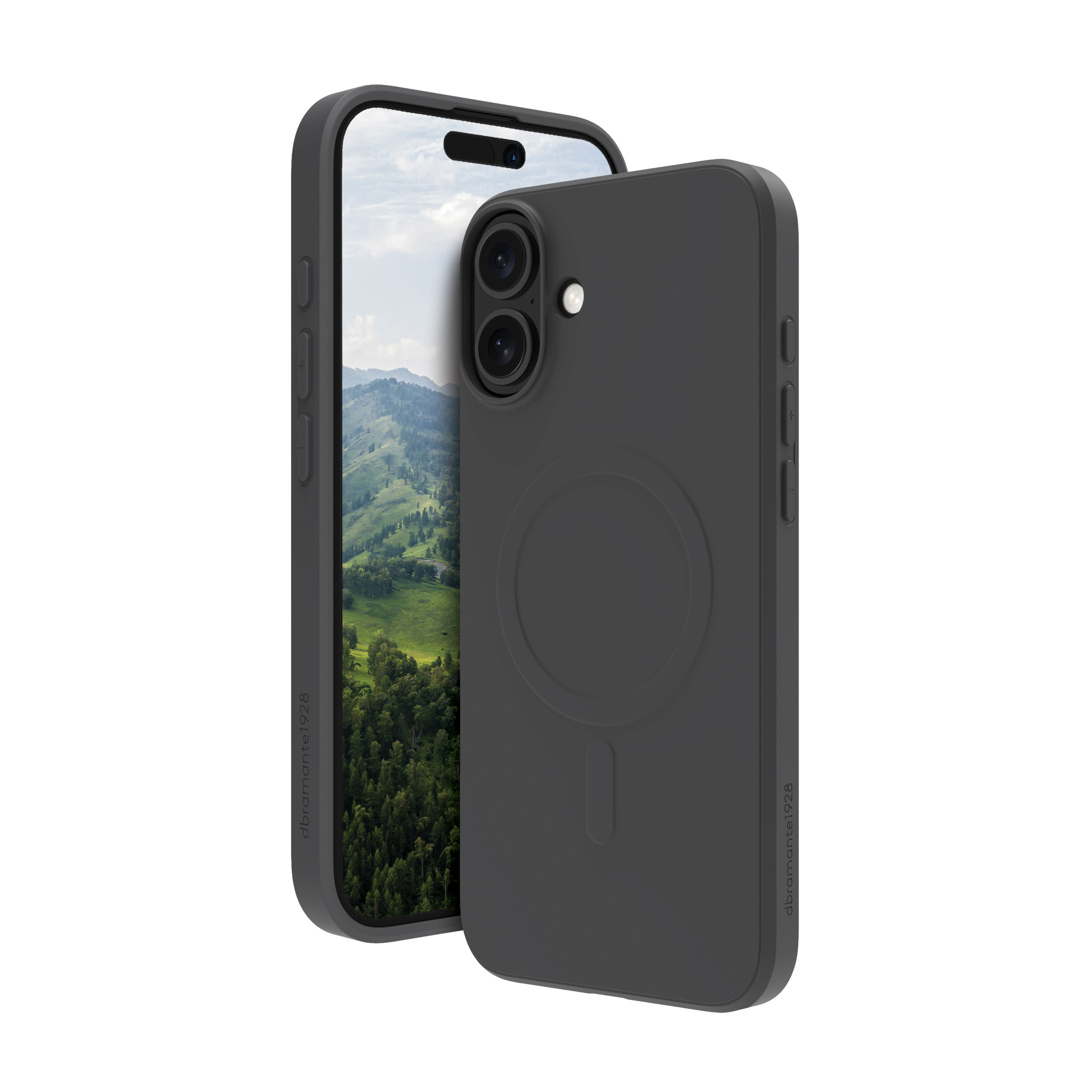 dbramante1928 Greenland Pro Mag Hoesje voor iPhone 16 Plus - Night Black