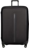 Samsonite TA Revolution - Opvouwbare Beschermhoes voor Koffer Maat XL, Kofferhoes Passend voor 81–86 cm, Reiskoffer Bescherming, met Reflecterend Detail, Zwart
