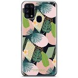 ERT GROUP mobiel telefoonhoesje voor Samsung A31 origineel en officieel erkend Babaco patroon Plants 012 optimaal aangepast aan de vorm van de mobiele telefoon, gedeeltelijk bedrukt
