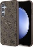 Guess 4G Back Case (MagSafe Compatible) - Geschikt voor Samsung Galaxy S24 Plus (S926) - Bruin