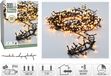 Merkloos / Sans marque Microcluster Kerstverlichting - 800 LED - 16m - Warm Wit