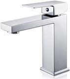 Unyqoos® Chromen wastafelmengkraan met verstelbare temperatuur en waterbesparing